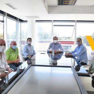 Garro y Ritondo recorrieron juntos el Comité Operativo de Emergencia