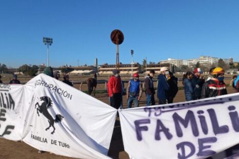 Movilizaron trabajadores del Hipódromo de La Plata