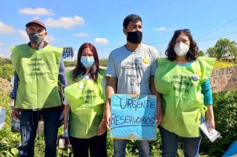 Exigen que se reactiven las obras del Reservorio y Parque de Los Hornos