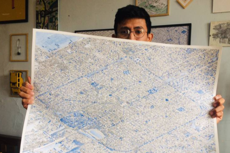 Cómo dibujar la ciudad de La Plata, a mano alzada