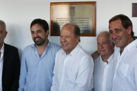 Garro y Alak, juntos en el Hospital San Martín