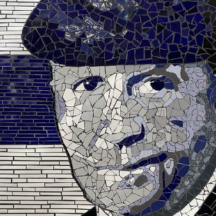 Gimnasia homenajeó a Timoteo Griguol con un mosaico en el Bosque