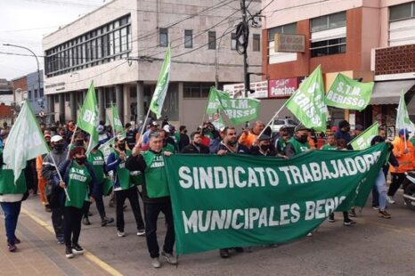Trabajadores municipales de Berisso marcharán hasta la Gobernación